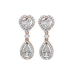 Diamond Gold Trending Earrings MDER112