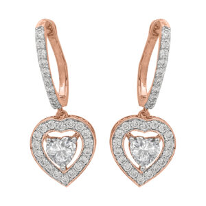 Diamond Gold Unique Earrings MDER111