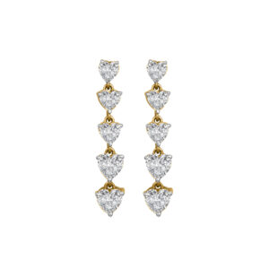 Diamond Gold Classic Earrings MDER105