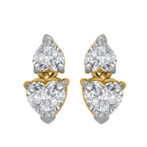 Diamond Gold Modern Earrings MDER107