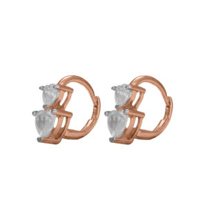 Diamond Gold Plain Earrings MDER102