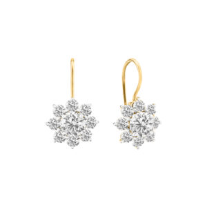 Diamond Dazzling 14K Gold Earrings MDER100