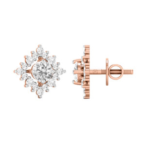 Diamond Antique 14K Gold Earrings MDER46