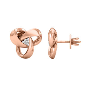 Diamond Royal 14K Gold Earrings MDER41