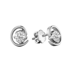 Diamond Shining 14K Gold Earrings MDER39