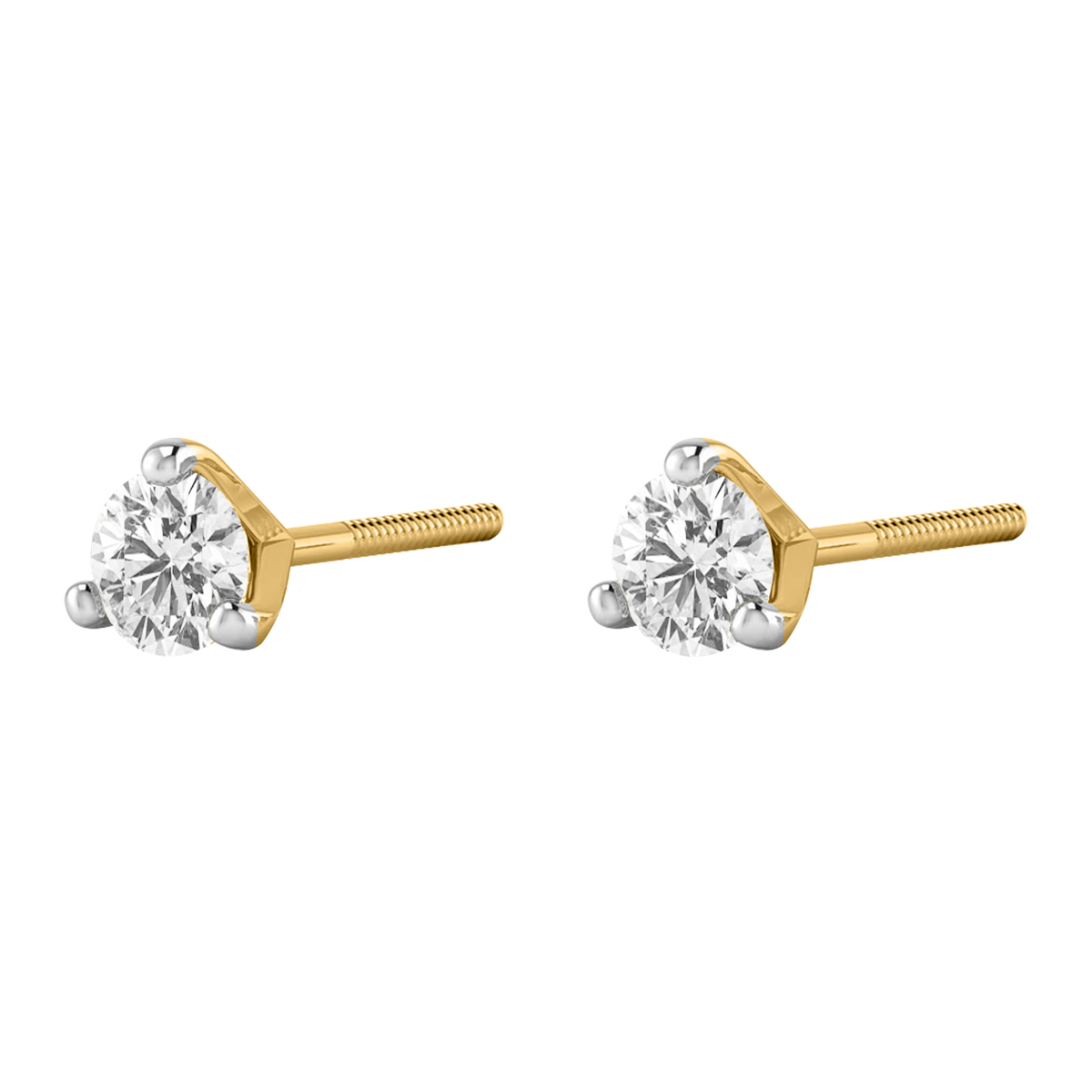 Diamond Fine Design 14K Gold Earrings MDER37