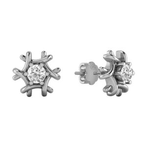 Diamond Designer 14K Gold Earrings MDER36