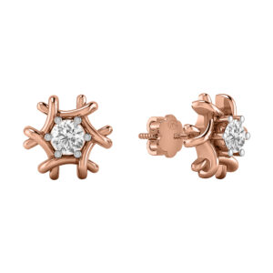 Diamond Designer 14K Gold Earrings MDER36