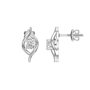Diamond Stylish 14K Gold Earrings MDER29