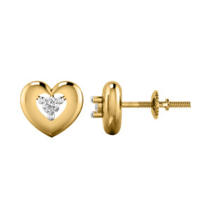 Diamond Work Wear 14K Gold Earrings MDER14