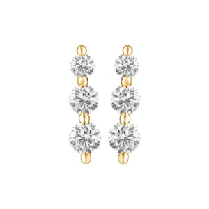 Diamond Classic 14K Gold Earrings MDER10
