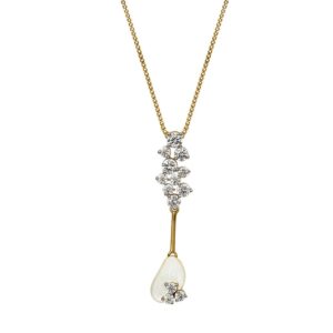 Diamond Gold Glorious Pendants MDP158