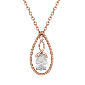 Diamond Gold Flair Pendants MDP142