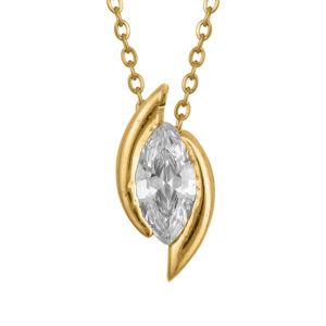 Diamond Gold Simple Pendants MDP126