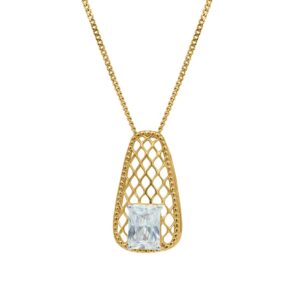 Diamond Gold Sparkling Pendants MDP116
