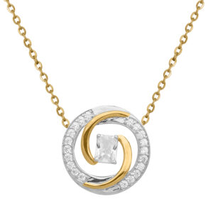 Diamond Gold Pretty Pendants MDP112