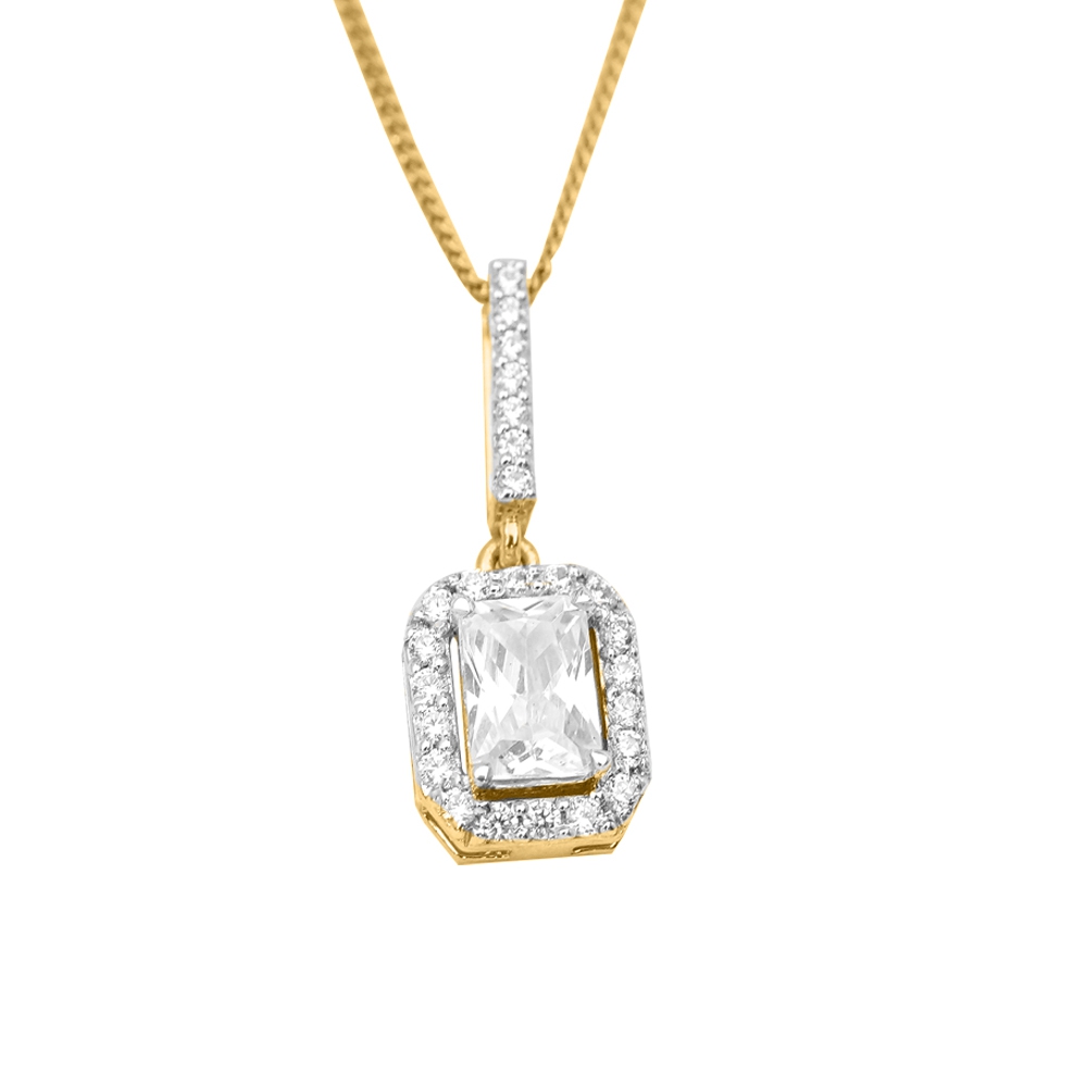 Diamond Gold Beautiful Pendants MDP110