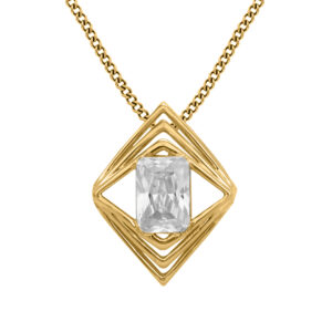 Diamond Gold Attractive Floral Pendants MDP108