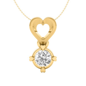 Diamond Gold light weight Pendants MDP56