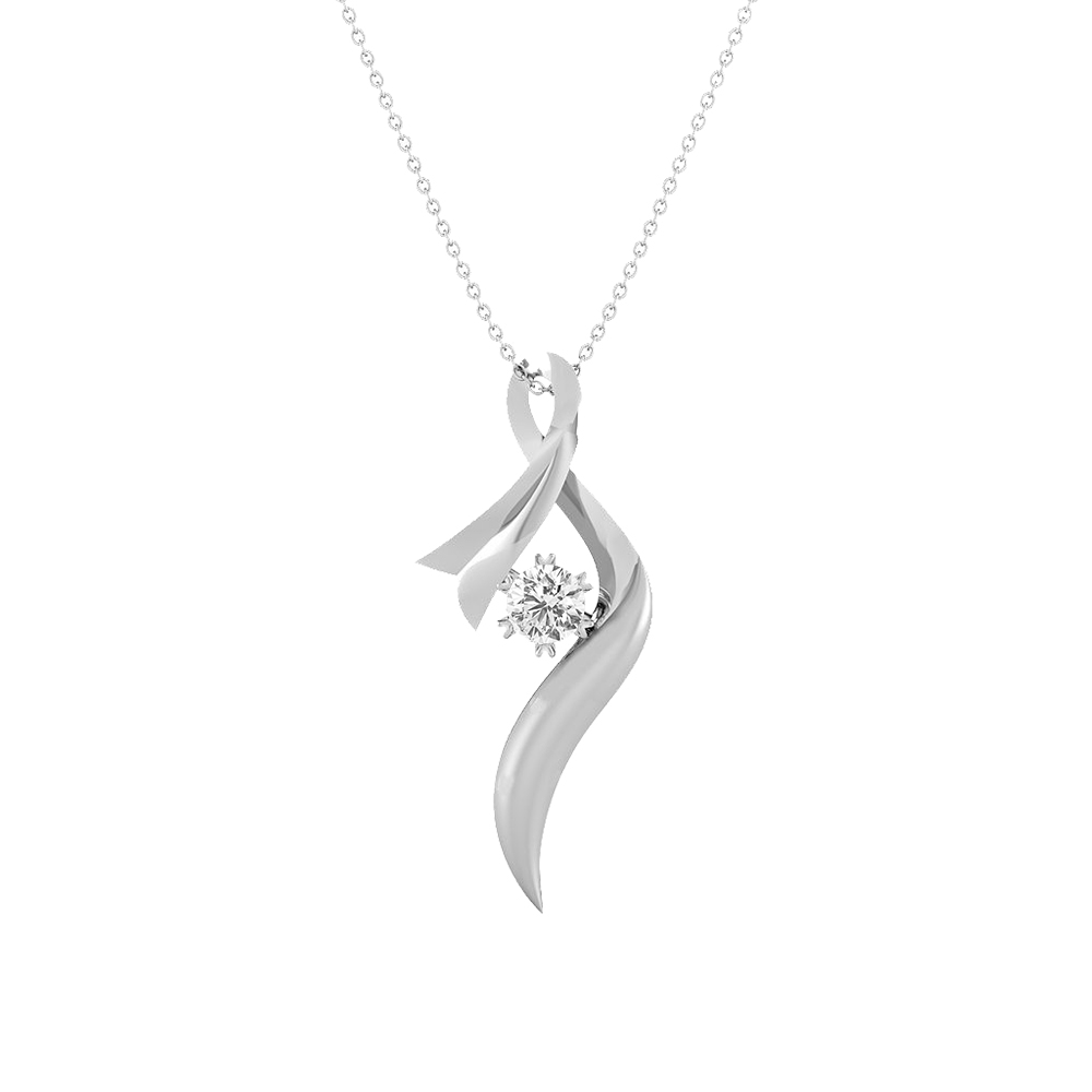 Diamond Gold Modern Pendants MDP53 - Image 3