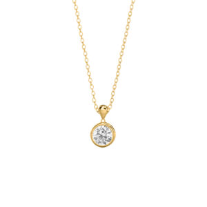 Diamond Gold Plain Pendants MDP50