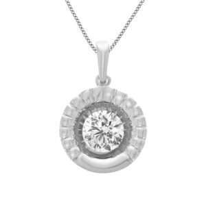 14k Diamond Cocktail Gold Pendants MDP45