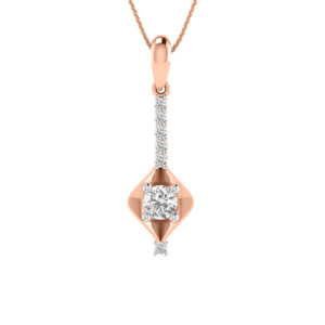 14k Diamond Flair Gold Pendants MDP40