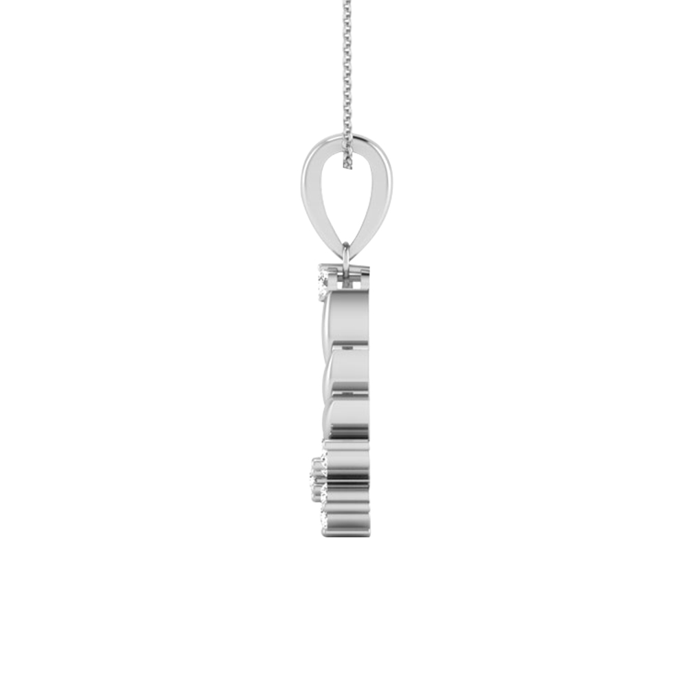 14k Diamond Gorgeous Design Gold Pendants MDP37 - Image 5