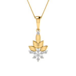 14k Diamond Gorgeous Design Gold Pendants MDP37