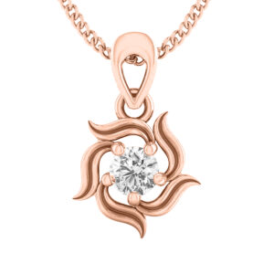 14k Diamond Classy Gold Pendants MDP28