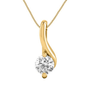 14k Diamond Unique Gold Pendants MDP26