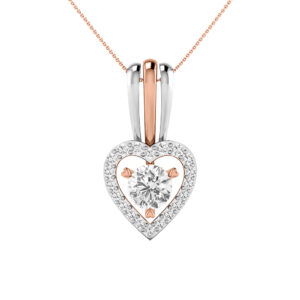 14k Diamond Pretty Gold Pendants MDP24