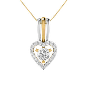 14k Diamond Pretty Gold Pendants MDP24