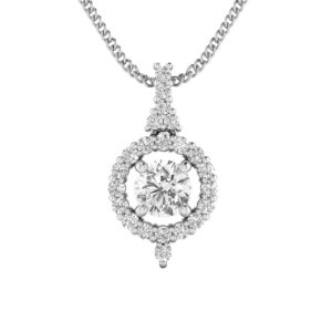 14k Diamond Attractive Floral Gold Pendants MDP22