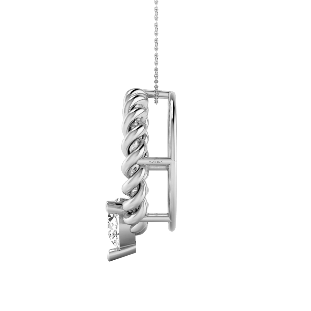 14k Diamond Dazzling Gold Pendants MDP21 - Image 5