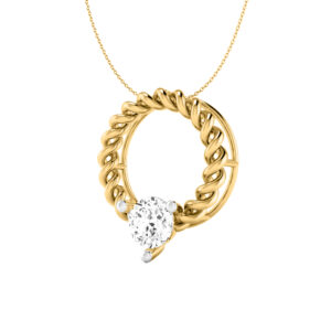 14k Diamond Dazzling Gold Pendants MDP21