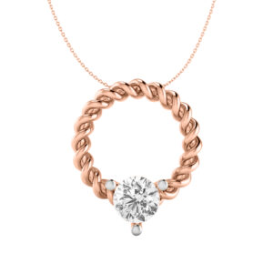 14k Diamond Dazzling Gold Pendants MDP21