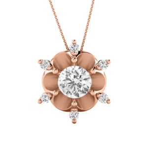 14k Diamond Elegant Gold Pendants MDP17