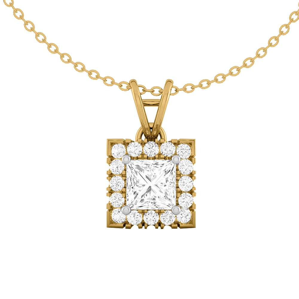 14k Diamond Delicate Gold Pendants MDP16