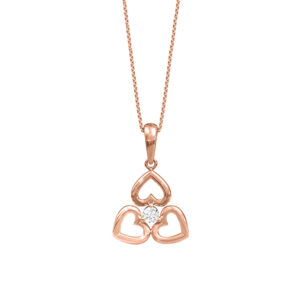 14k Diamond Trending Gold Pendants MDP15