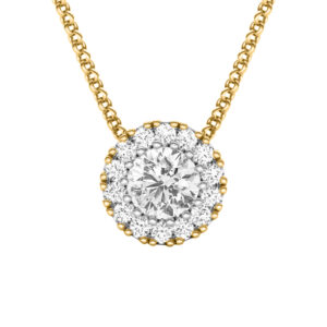 14k Diamond Unique Gold Pendants MDP14