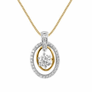 14k Diamond Fancy Gold Pendants MDP3