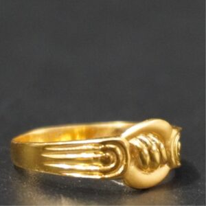 22k gold Floral ring