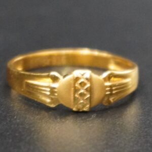 916 gold Lightweight Design ring for men