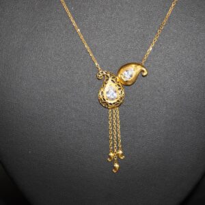 916 Gold Classy Necklace 39R48