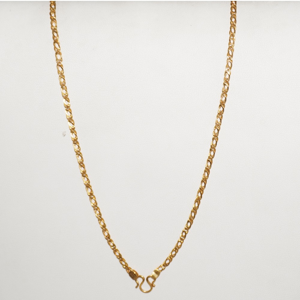 916 gold fancy chain for men - Image 2