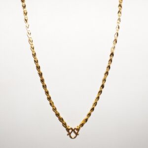 22kt yellow gold fancy chain