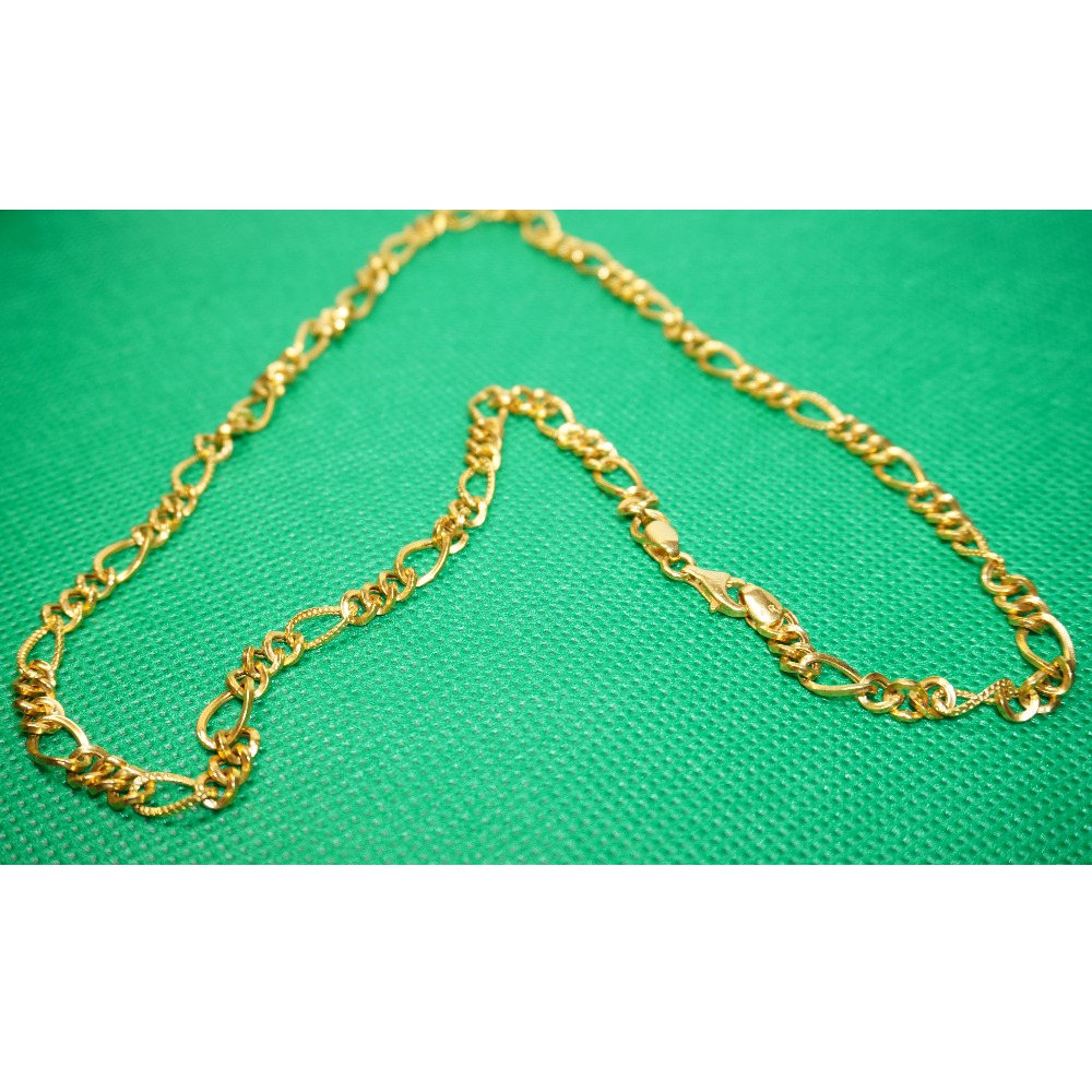 916 gold fancy chain for men