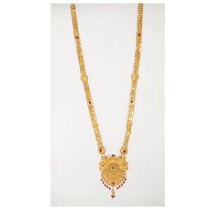 916 gold long necklace for women