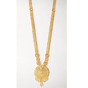 22k yellow Gold long hara for women